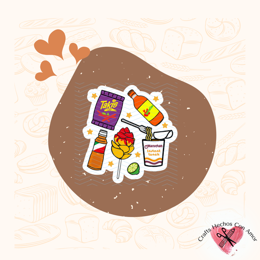 Spicy Botanas Sticker