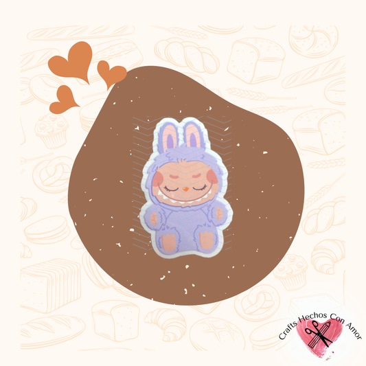 Purple Bubu Sticker