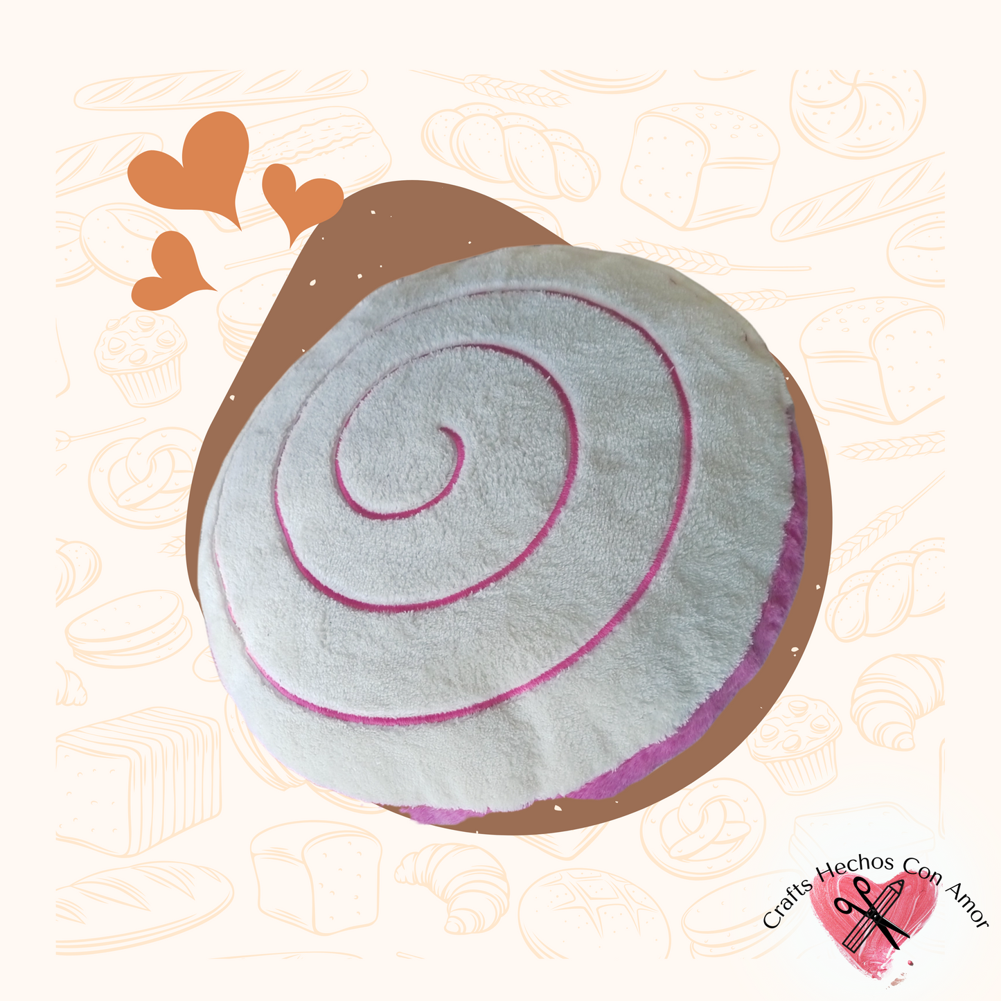 Pan Dulce "Niño Envuelto" Plush Cushion