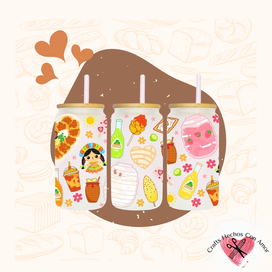 Muñeca del Verano Glass Tumbler