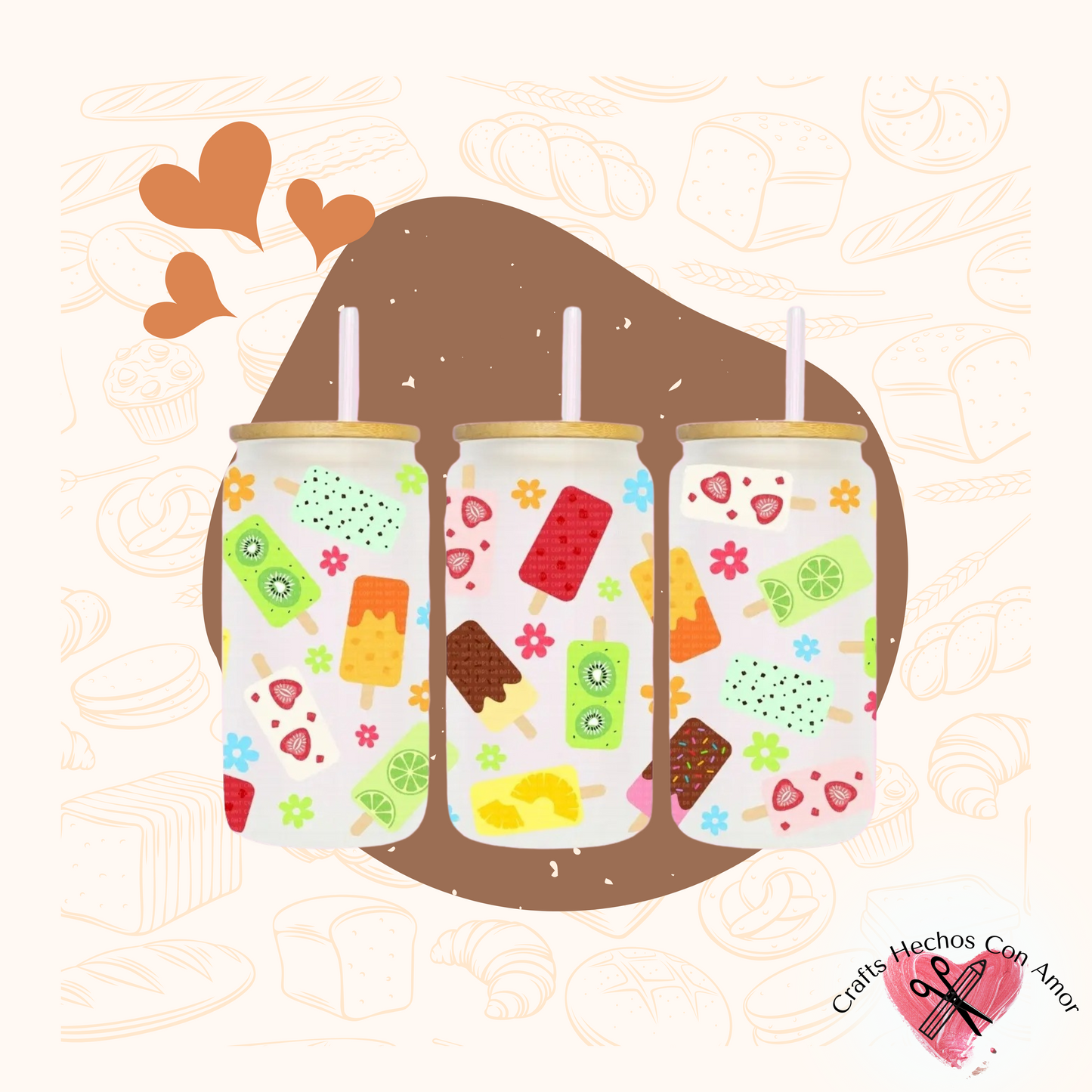 Paletas Glass Tumbler