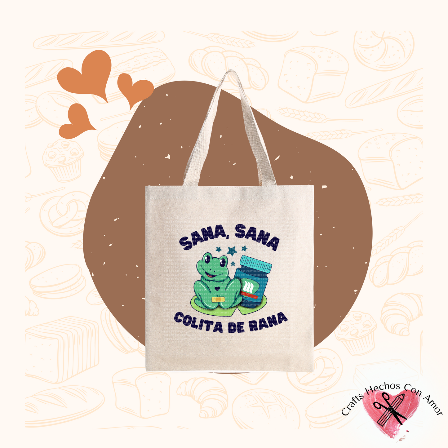 Colita de Rana Tote Bag