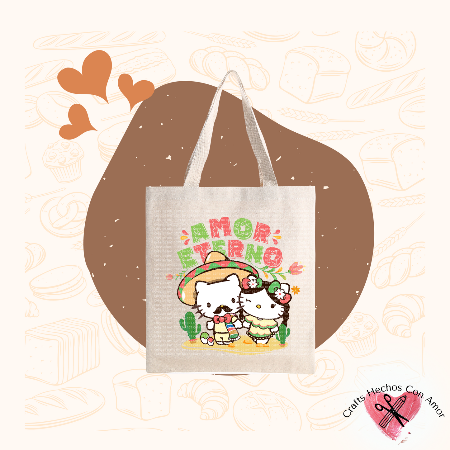 HK Amor Eterno Tote Bag