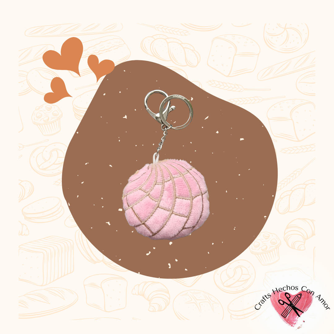 Concha Plush Keychain
