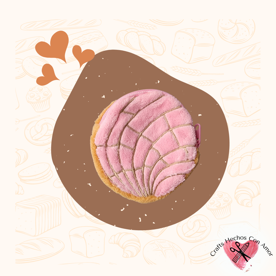 Concha Plush Coin Purse