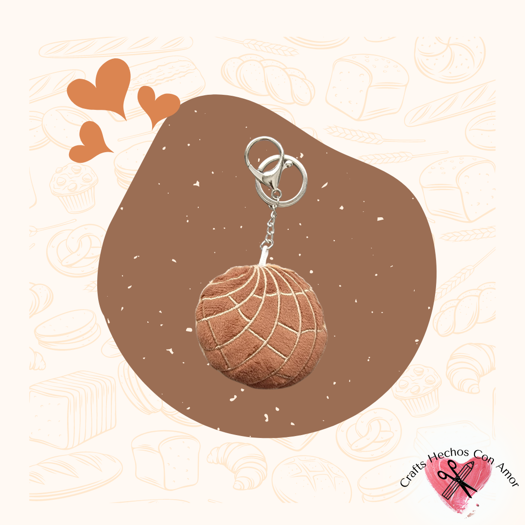 Concha Plush Keychain