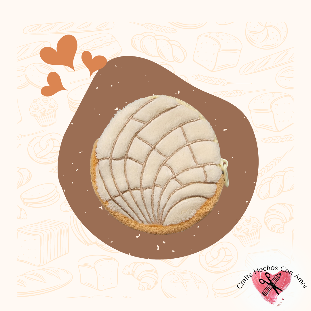 Concha Plush Coin Purse