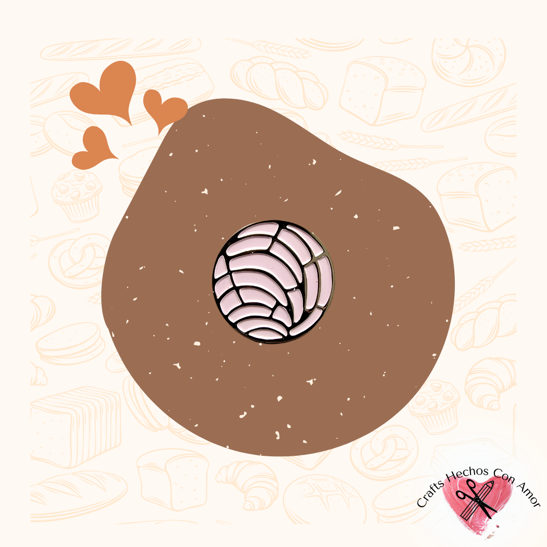 Concha Enamel Pin