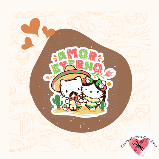 HK Amor Eterno Sticker