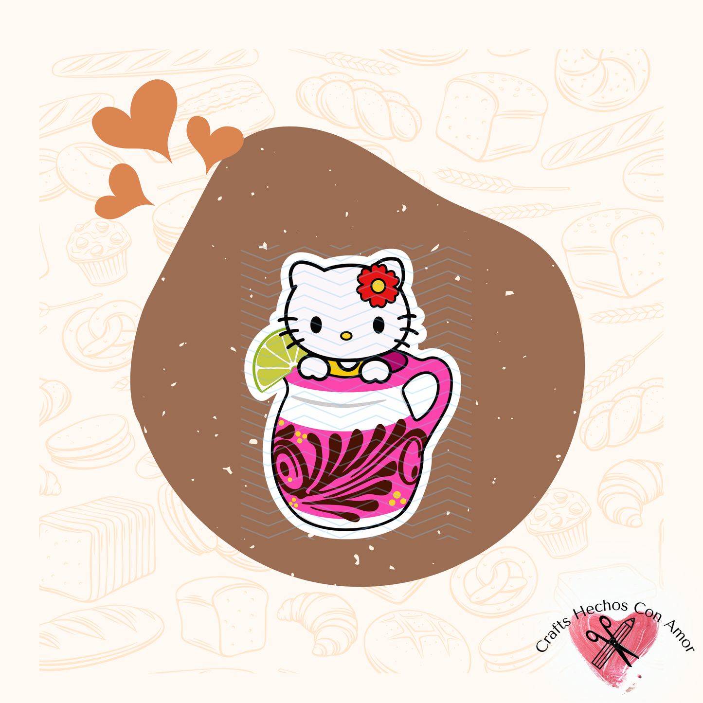 HK Cantarito Sticker