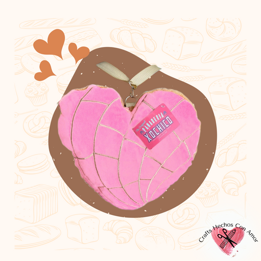 Pan Dulce "Corazon" Concha Crossbody / Backpack