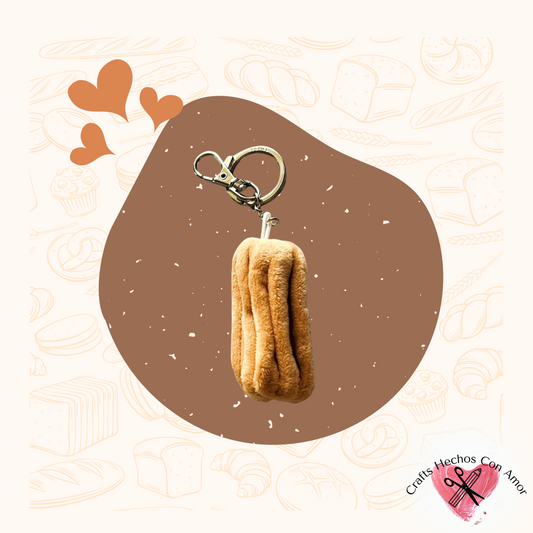 Churro Keychain