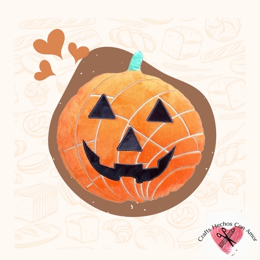 "PumpConcha" Cushion Jack-o-lantern Plush