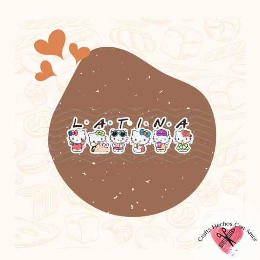 HK Latina Sticker